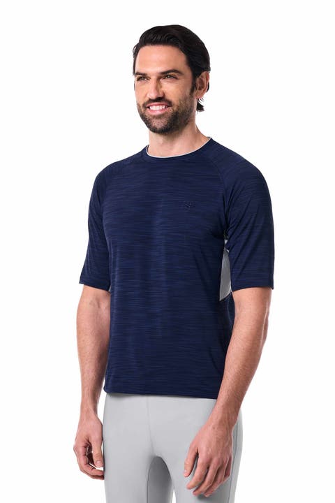Men's Ultimate Short Sleeve Rash Guard, UPF 50+ Sun Protection