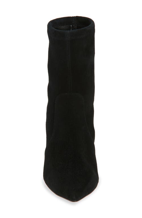 Stuart Weitzman Mara 50 Kitten Heel Bootie In Black