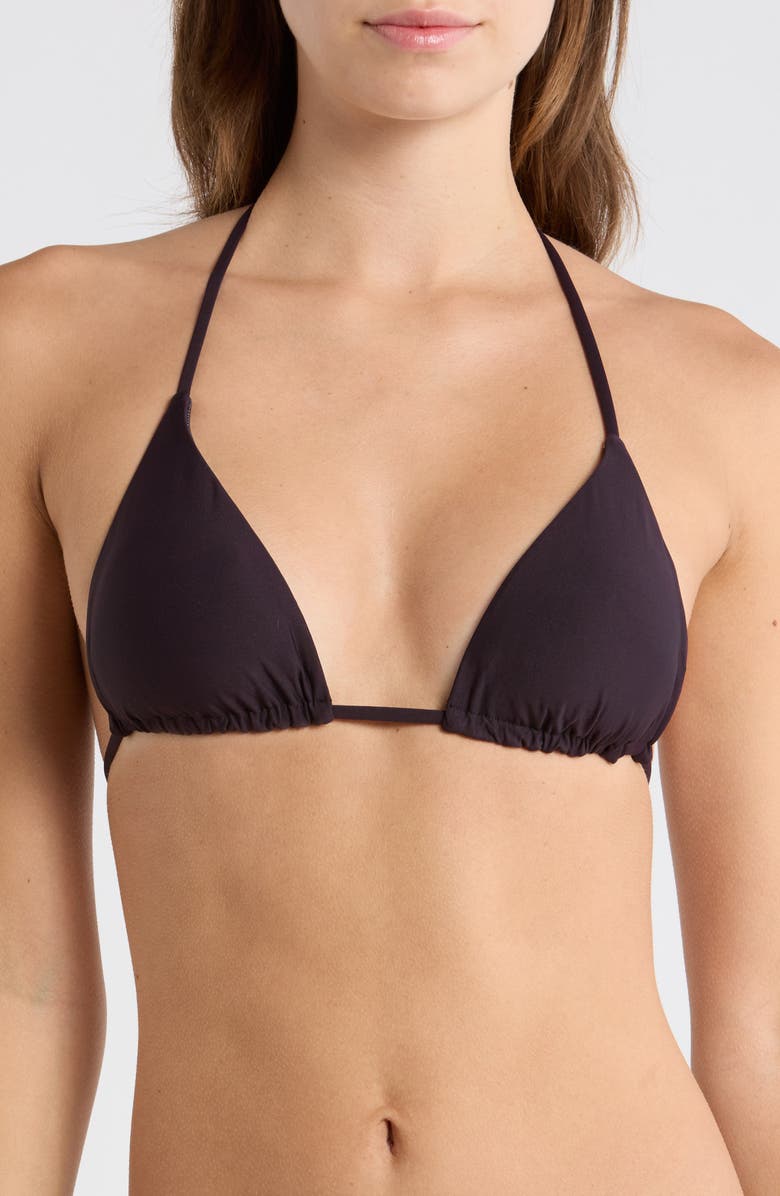 Maaji Balmy Reversible Bikini Top, Main, color, Black