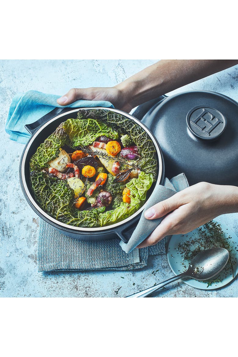 Delight 2 Quart Round Dutch Oven, Slate, Alternate, color, Slate