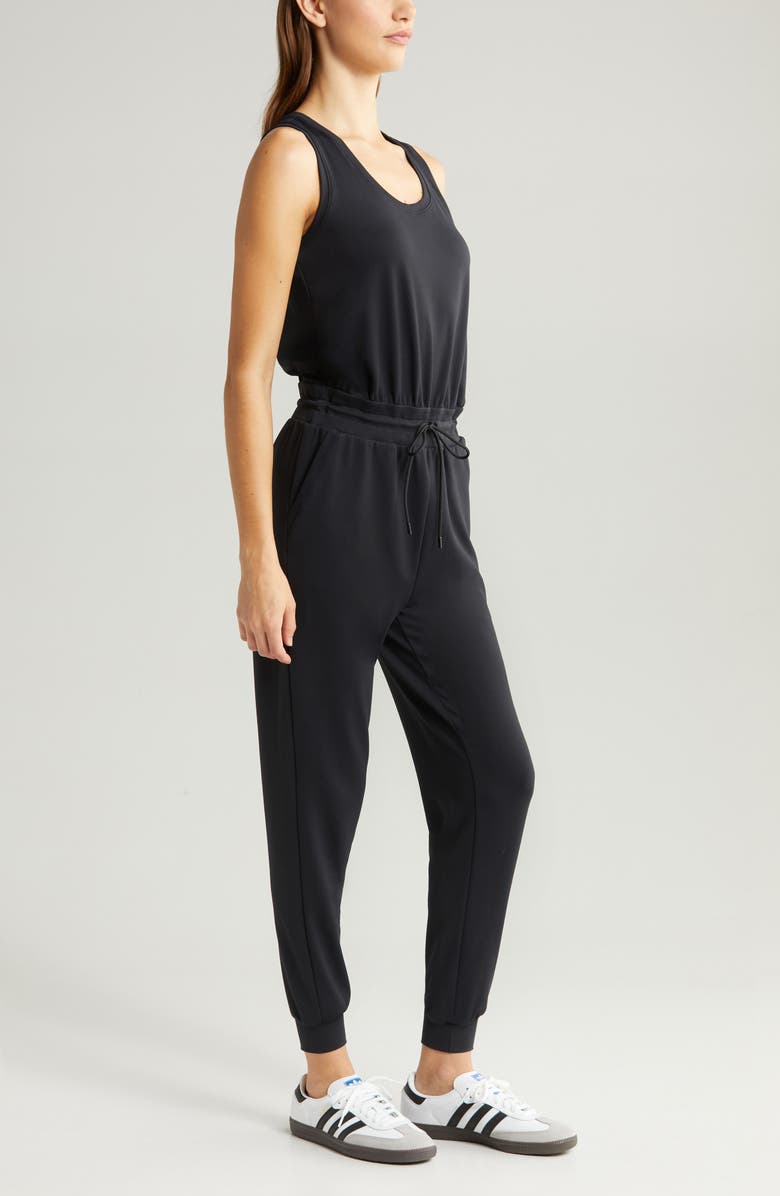 Zella Lift Off Jumpsuit, Alternate, color, 