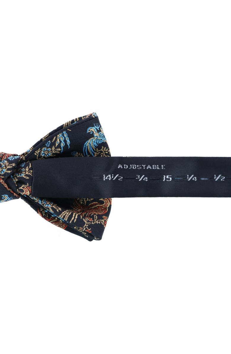 Trafalgar Birds of Prosperity Silk Bow Tie, Alternate, color, 