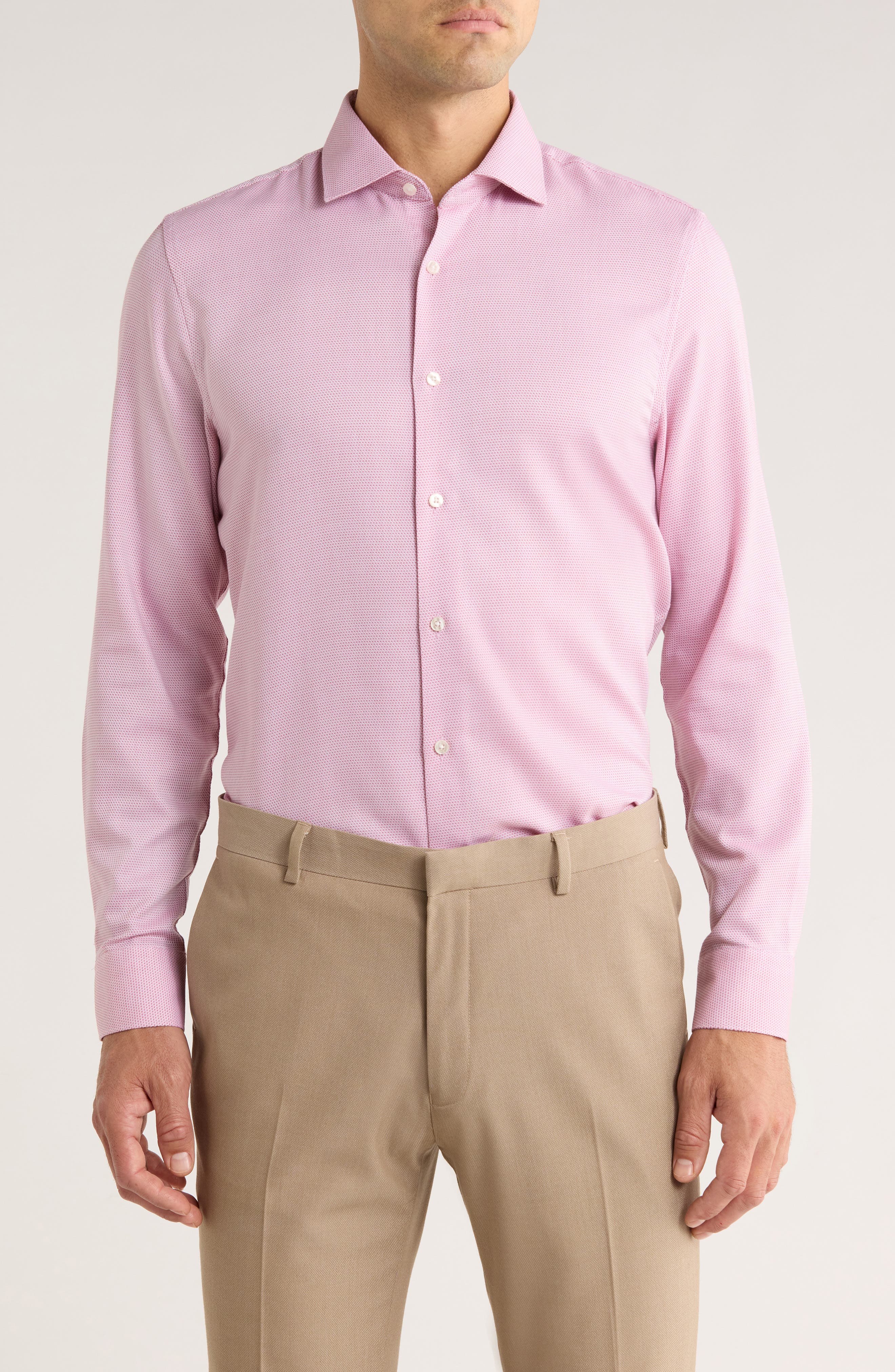 King Slim Fit Micro Dot Shirt - image 3