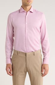 Perry Ellis King Slim Fit Micro Dot Shirt