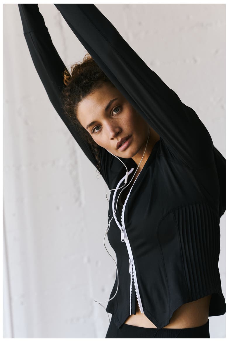 FP Movement Playin' for Keeps Track Jacket, Alternate, color, BLACK COMBO