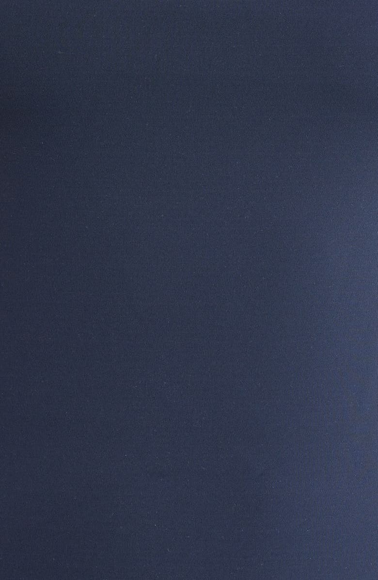 MPG Sculpt Halter Top, Alternate, color, Navy Blazer