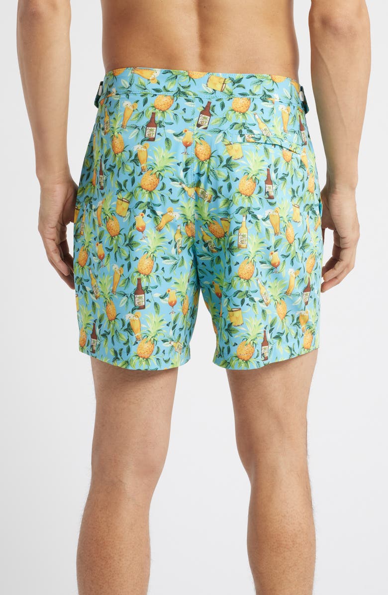 Tommy Bahama Amalfi Coast Island Brews Swim Trunks, Alternate, color, Air Blue