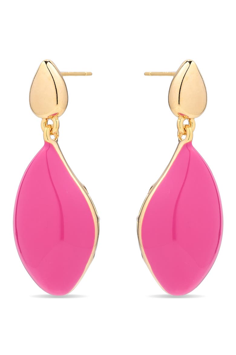 Carmen Teardrop Dangle Earrings, Alternate, color, PINK