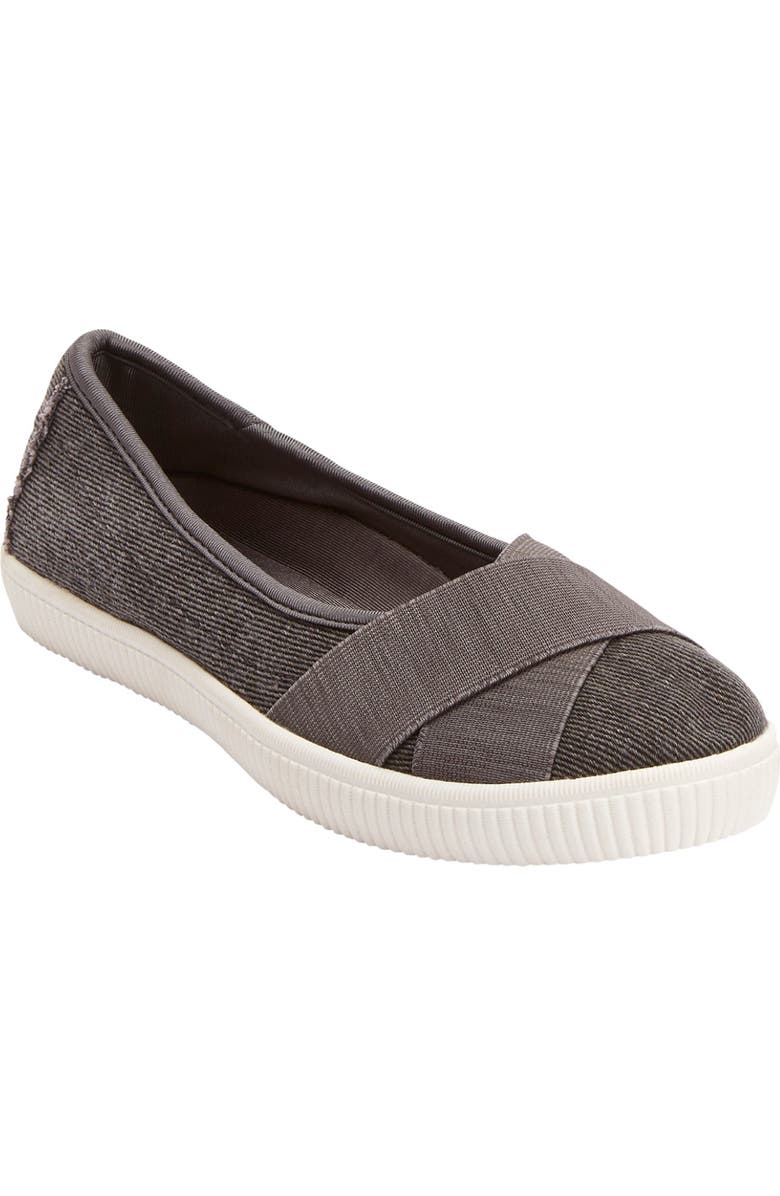 Comfortview The Jazlyn Slip-On Sneaker, Main, color, Slate Grey