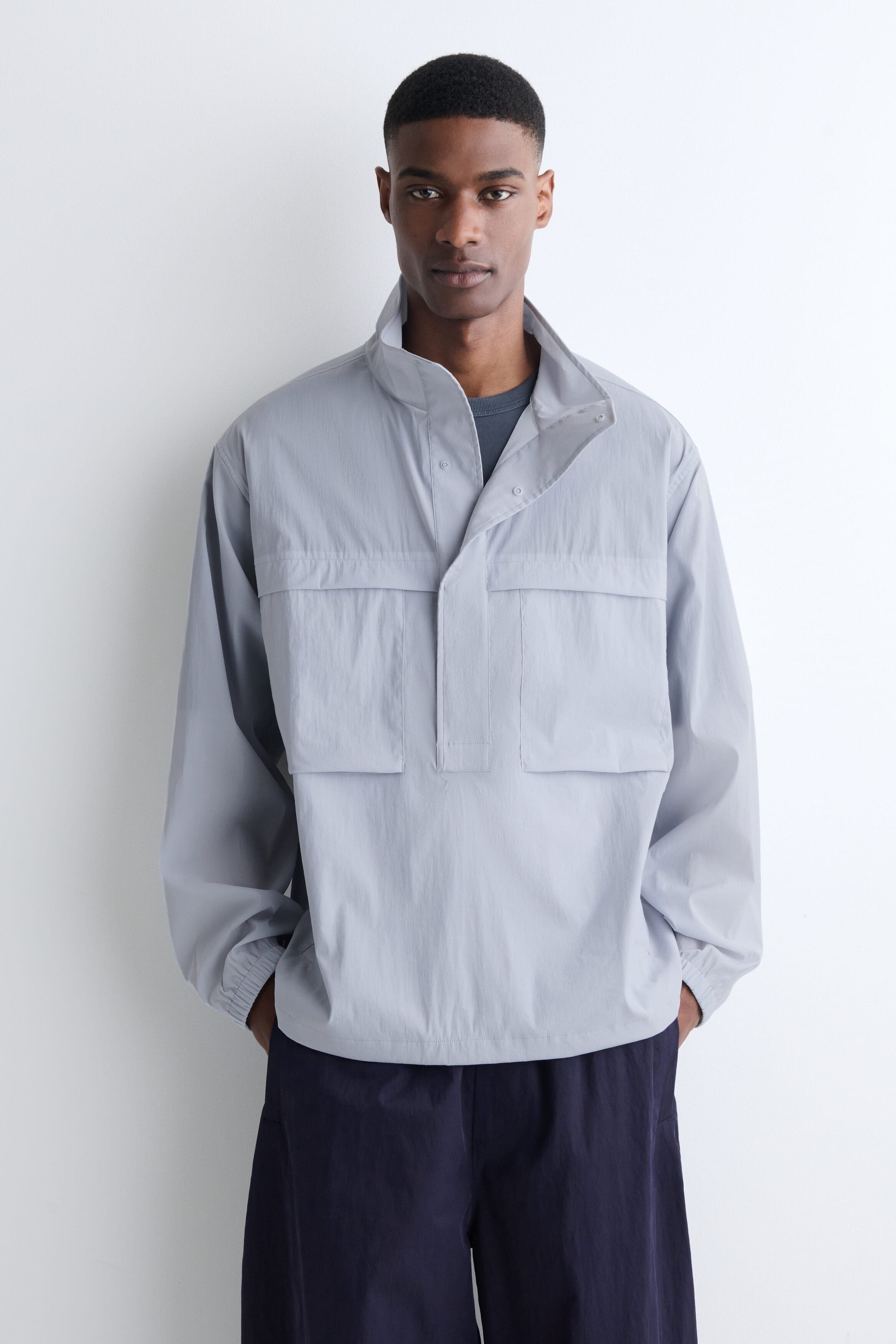 Oversized Water-Resistant Anorak Jacket - image 2