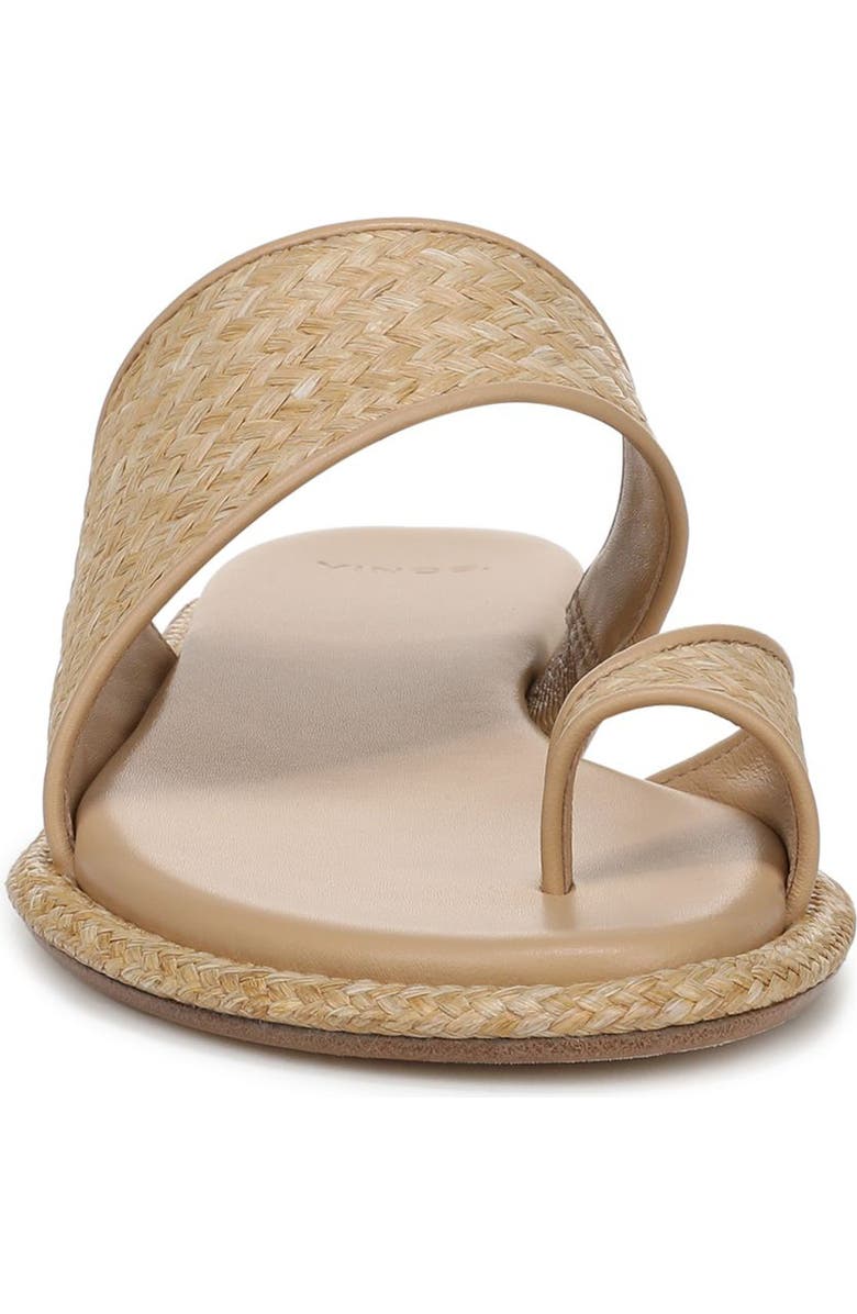 Vince Lukas Slide Sandal, Alternate, color, Toasted Wheat