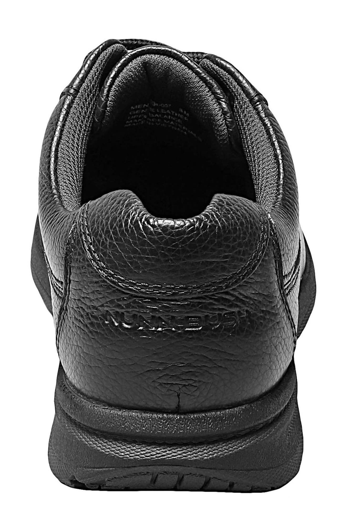 NUNN BUSH Cam Moc Toe Derby, Alternate, color, Black Tumble