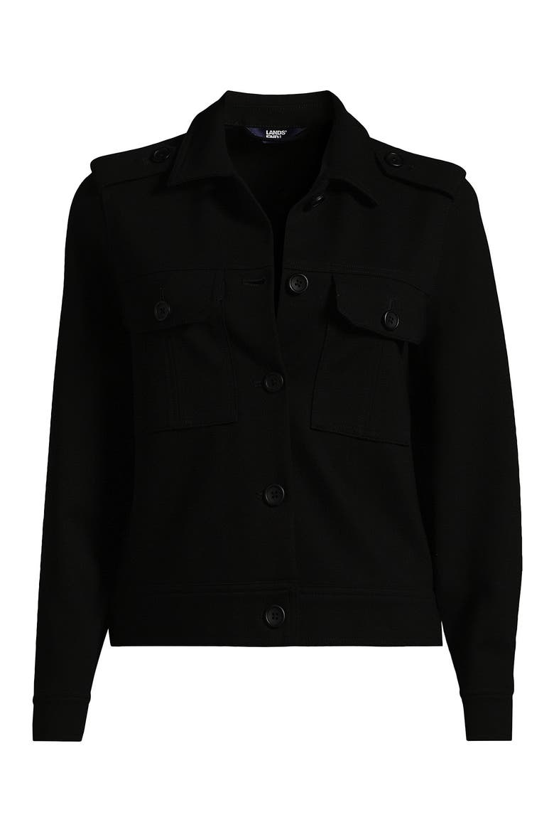 Ponte Vacation Jacket, Alternate, color, Black
