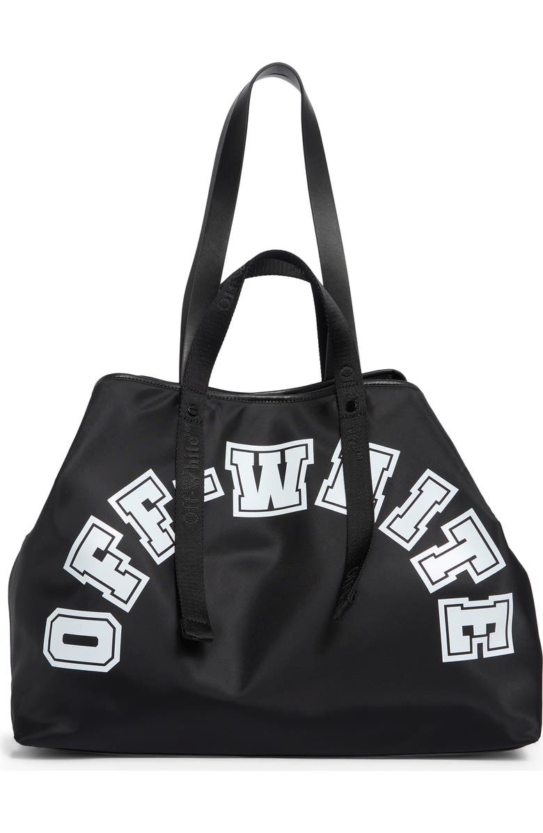 Off-White Classic Day Off Large Tote Bag, Main, color, Black