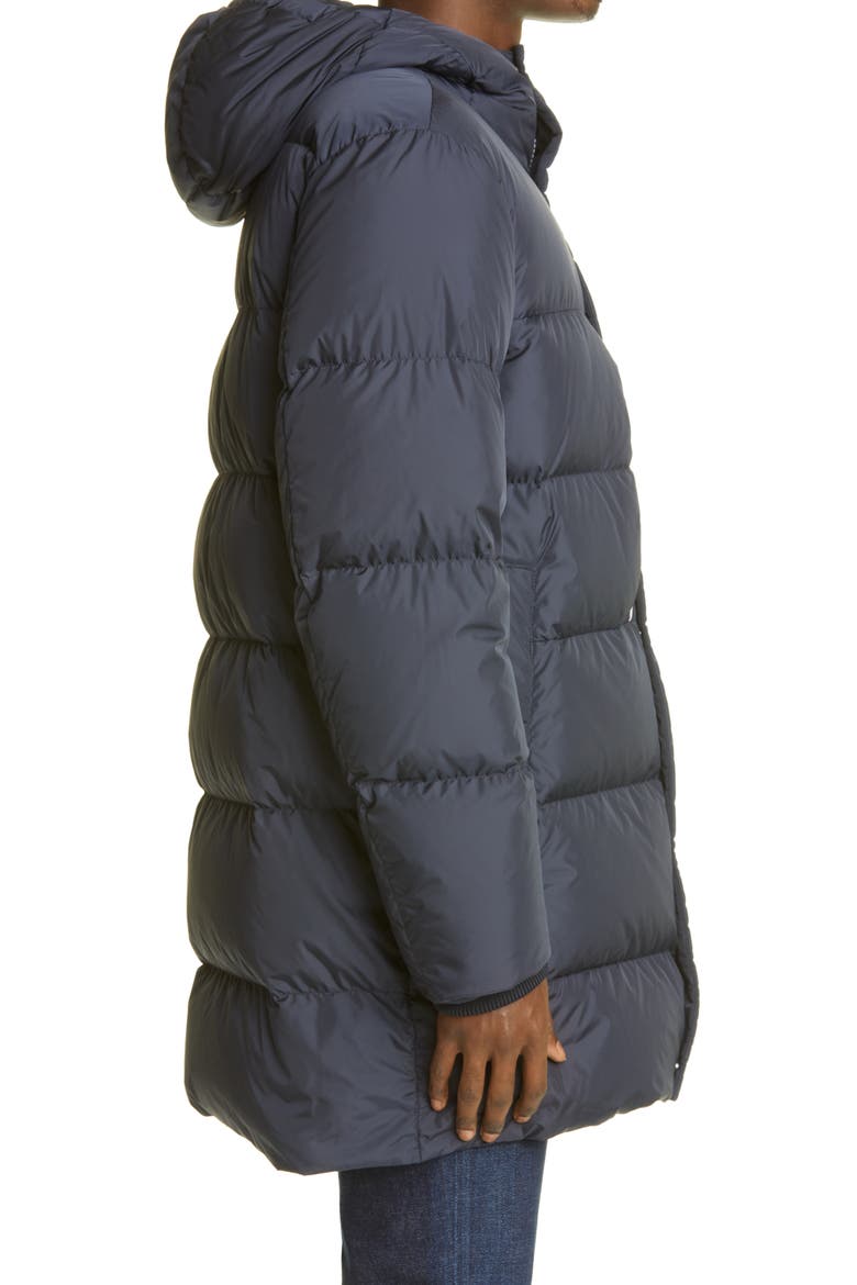 Marceau Water Resistant Down Puffer Coat, Alternate, color, NAVY