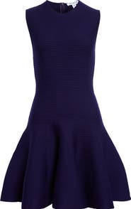 ワンピース ALAIA WOOL KNITTED SKATER DRESS ALAÏA WHITE KNITTED SKATER DRESS |ALAÏA US