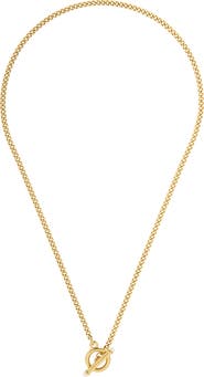 Brook and York Stella Imitation Pearl Toggle Necklace
