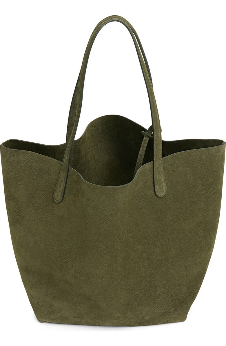Mansur Gavriel Everyday Soft Suede Tote, Alternate, color, Algae