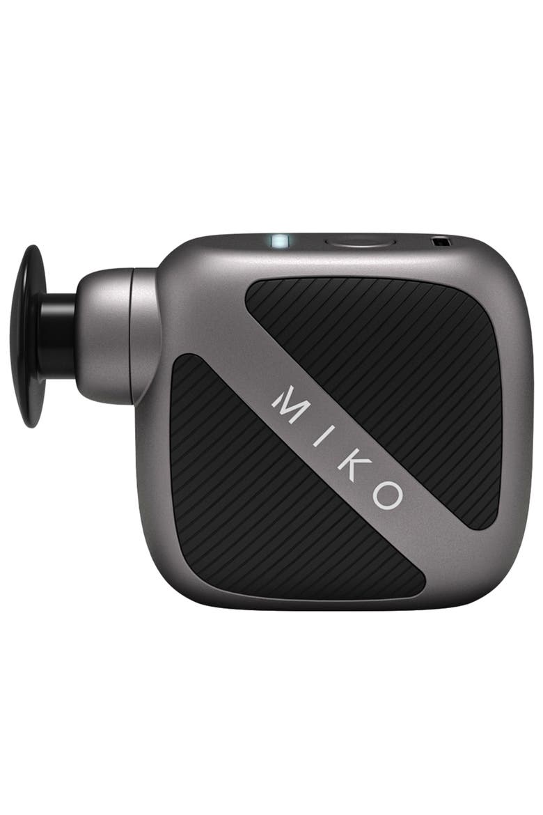 Pulse Go Pocket Massage Gun for Targeted Muscle Relief, Main, color, Black