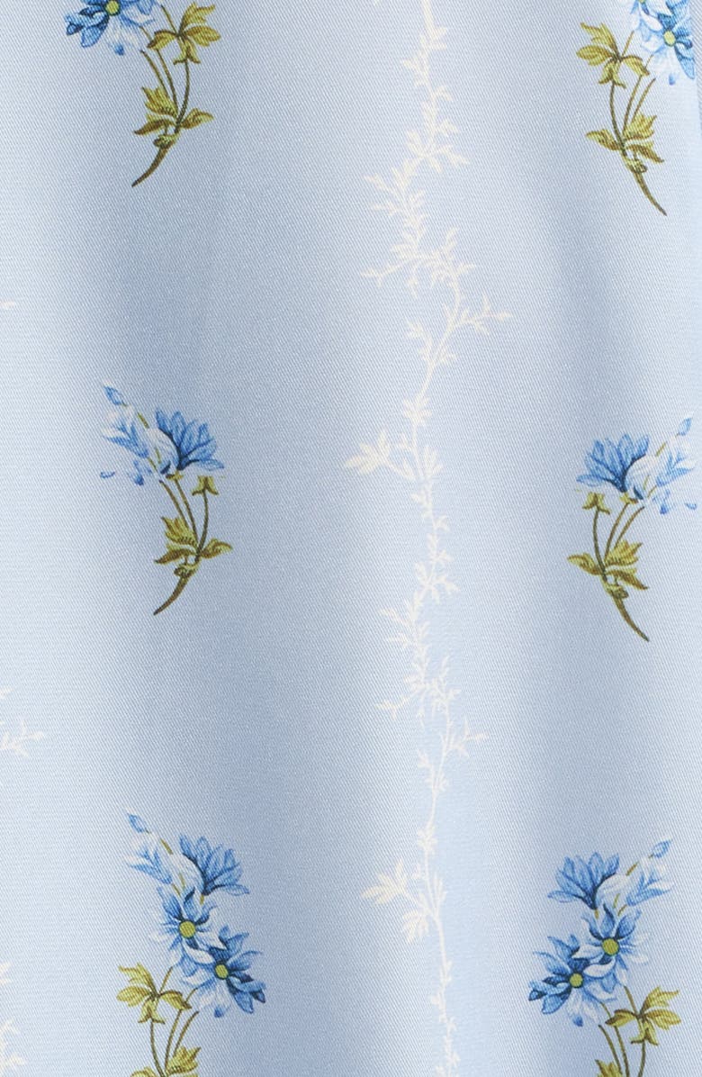 Hill House Home The Dominque Ditsy Floral Maxi Dress, Alternate, color, Bluebell Waltz