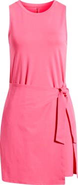 Beyond Yoga Meet Up Wrap Skirt Minidress