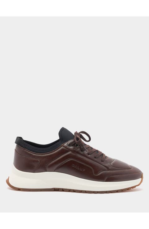Leather Outline Sneaker