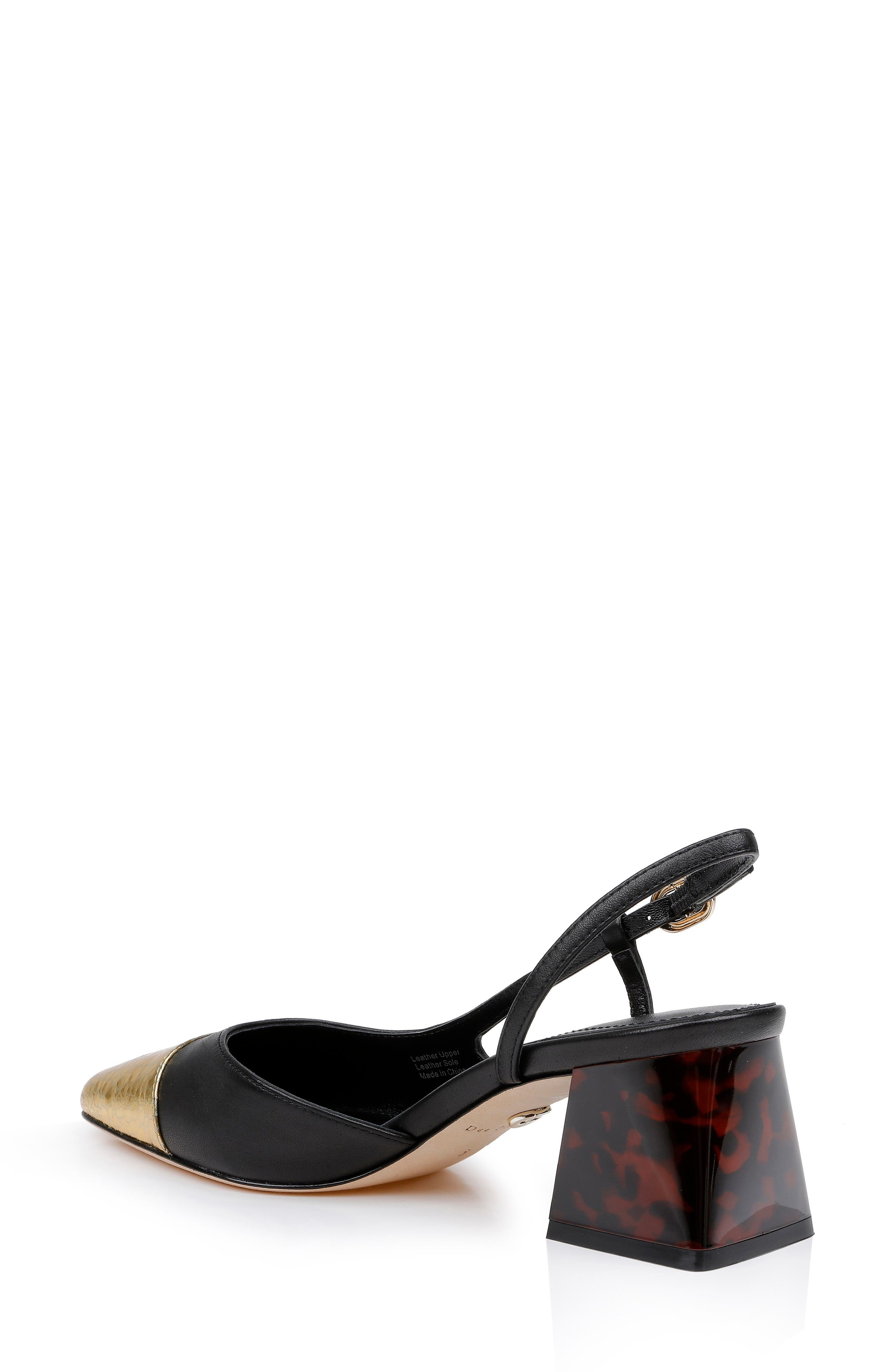 Dee Ocleppo Naples Cap Toe Slingback Pump, Alternate, color, 