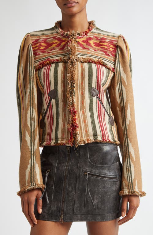 Isabel Marant Étoile Delphina Wool-blend Jacket In Camel