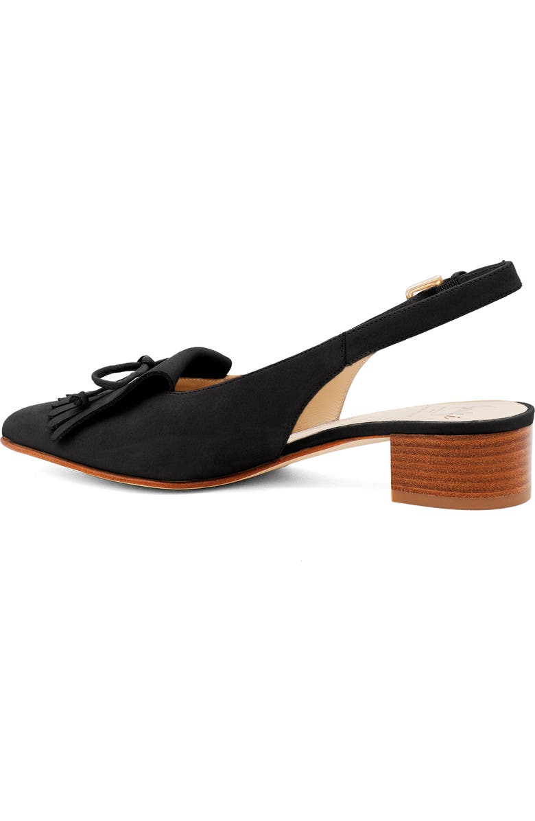 Amalfi by Rangoni Aguglia Slingback Pump, Alternate, color, Nero Long Beach