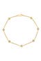 Sterling Silver Bezel Set Diamond Chain Bracelet - 0.07 ctw.