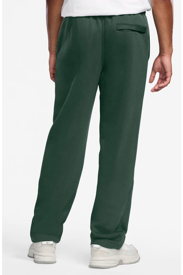 Club Fleece Bungee Pants, Alternate, color, FIR/ FIR/ WHITE