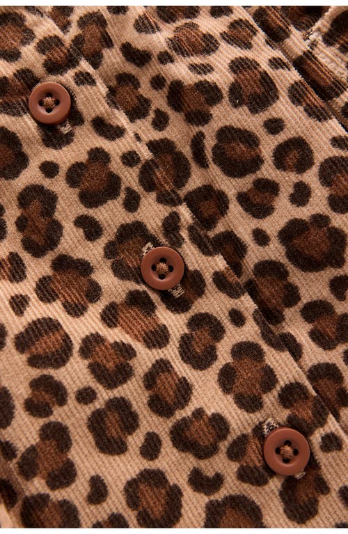Mini Boden Kids' Button Through Skirt In Animal Print