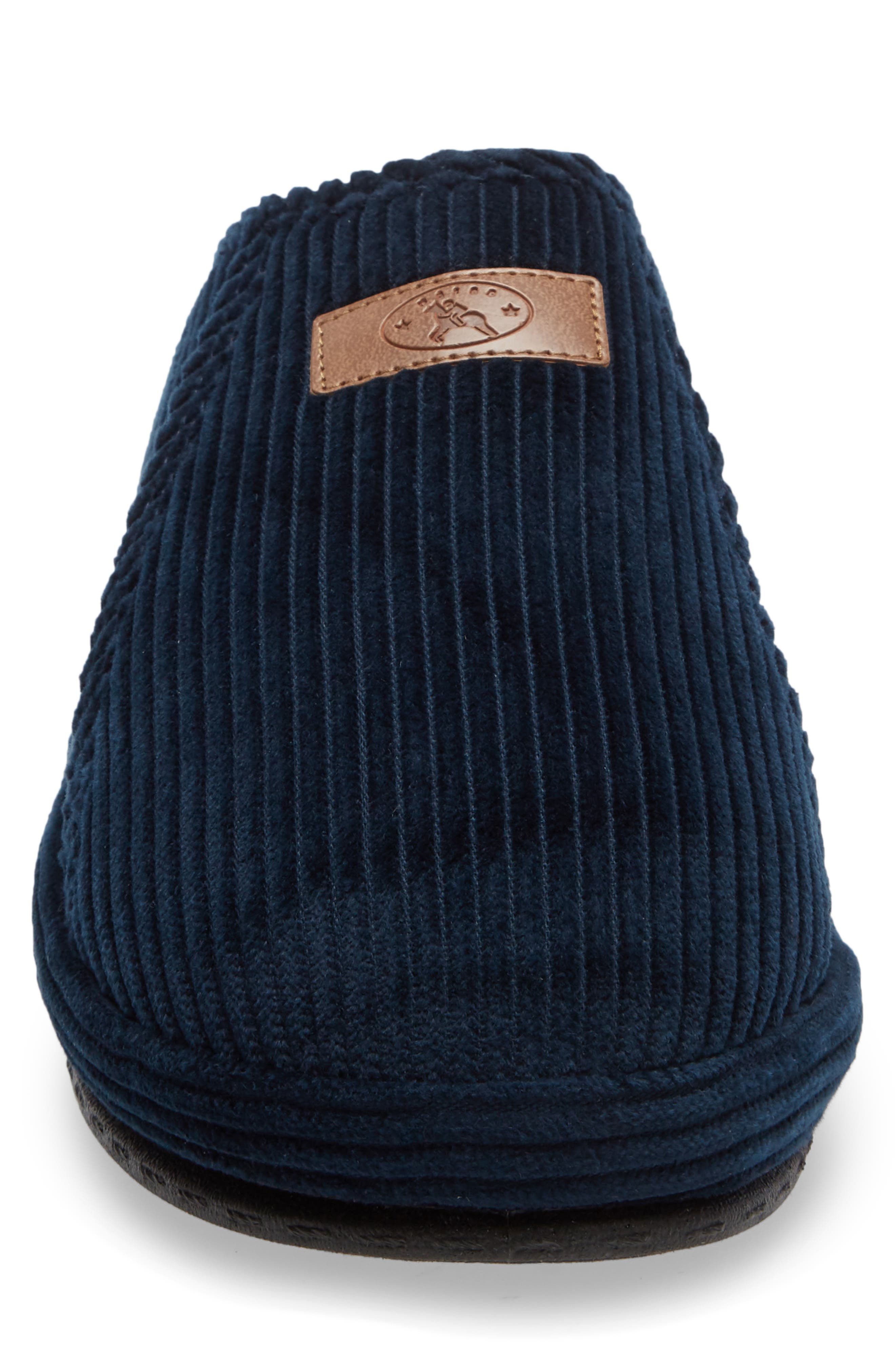 Laze Scuff Slipper, Alternate, color, NAVY