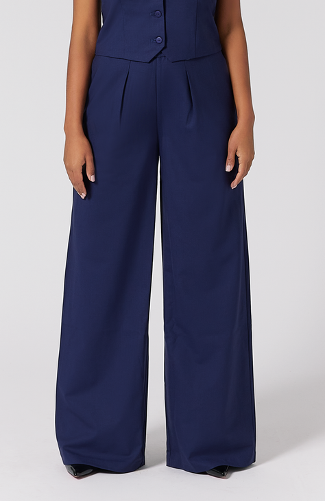 LIDNM（リドム）の「WOOL MILLED IVY PANTS（スラックス）」 - WEAR