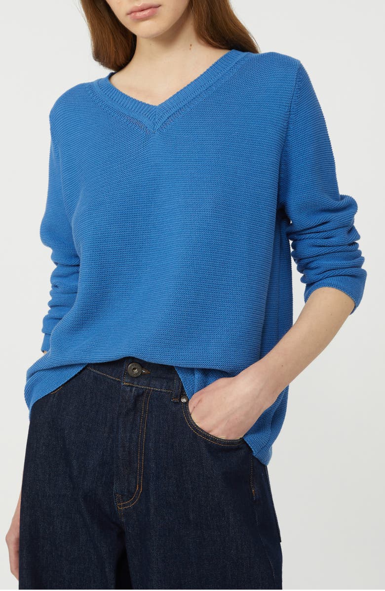 Weekend Max Mara V-Neck Sweater, Alternate, color, Cornflower Blue