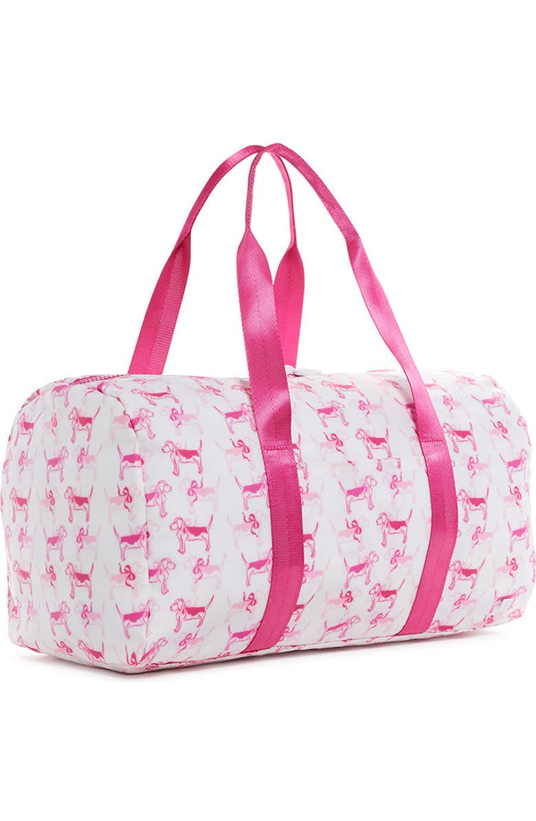 TRVL Design Puppy Love Duffel, Alternate, color, Pink