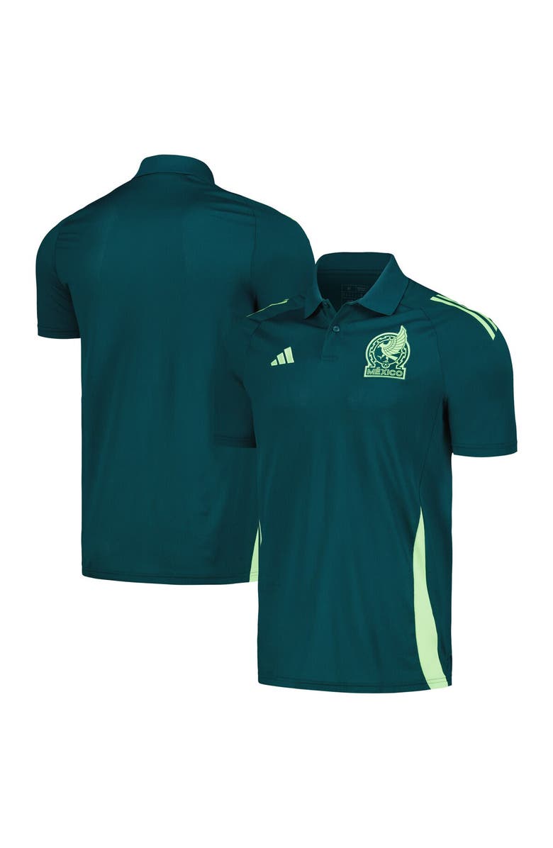 adidas Men's adidas  Green Mexico National Team 2024 Raglan Polo, Main, color, 