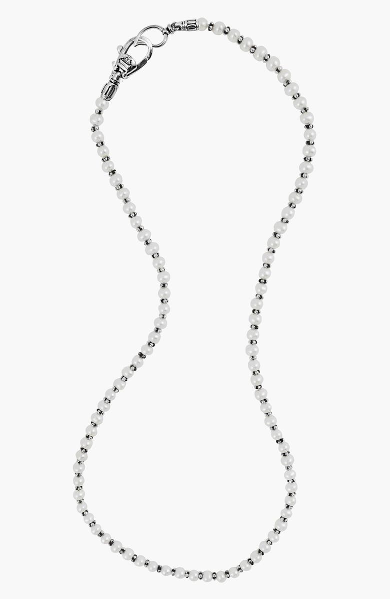 LAGOS Luna Pearl Necklace, Alternate, color, 