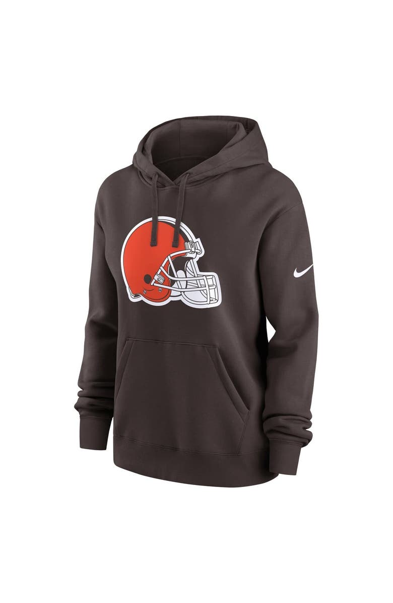 Nike Women's Nike Brown Cleveland Browns Club Fleece Pullover Hoodie, Alternate, color, Brown