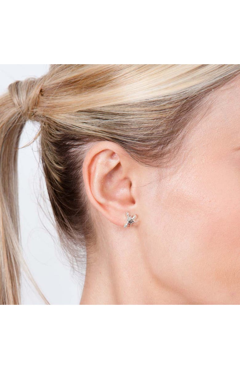 Lucy Quartermaine Splash Studs, Alternate, color, Sterling Silver