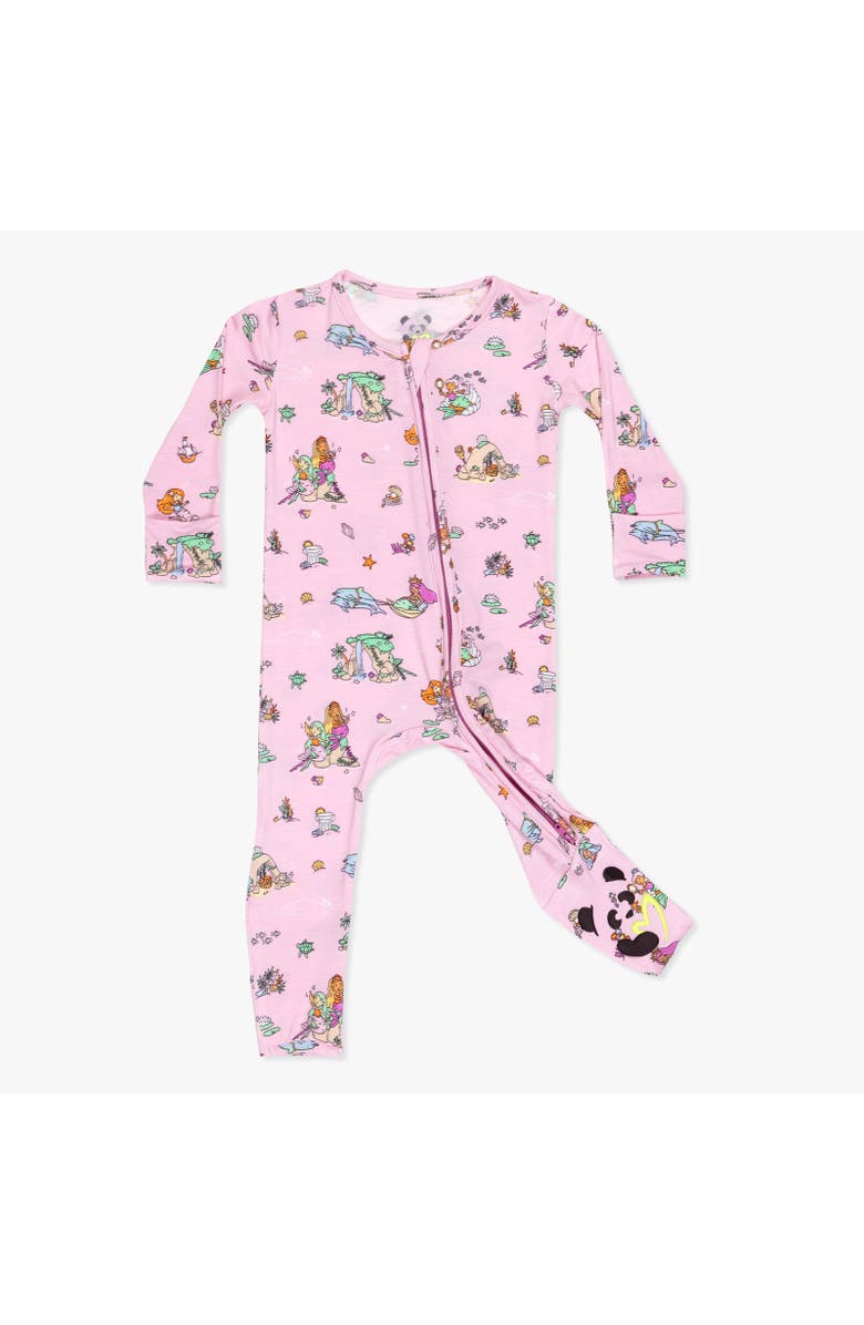Bellabu Bear Baby Mermaid Lagoon Convertible Footie, Main, color, Mermaid Lagoon