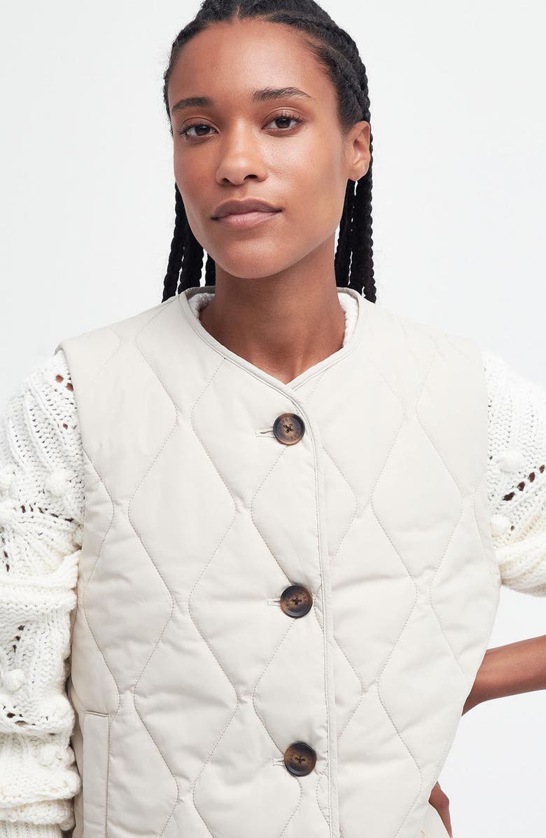 Barbour Kelley Quilted Vest, Alternate, color, 