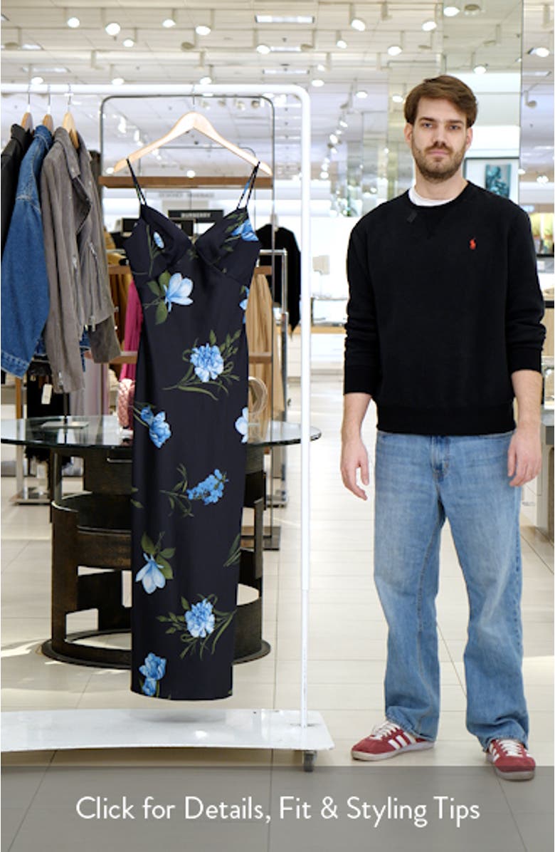 Alta Floral A-Line Gown, sales video thumbnail