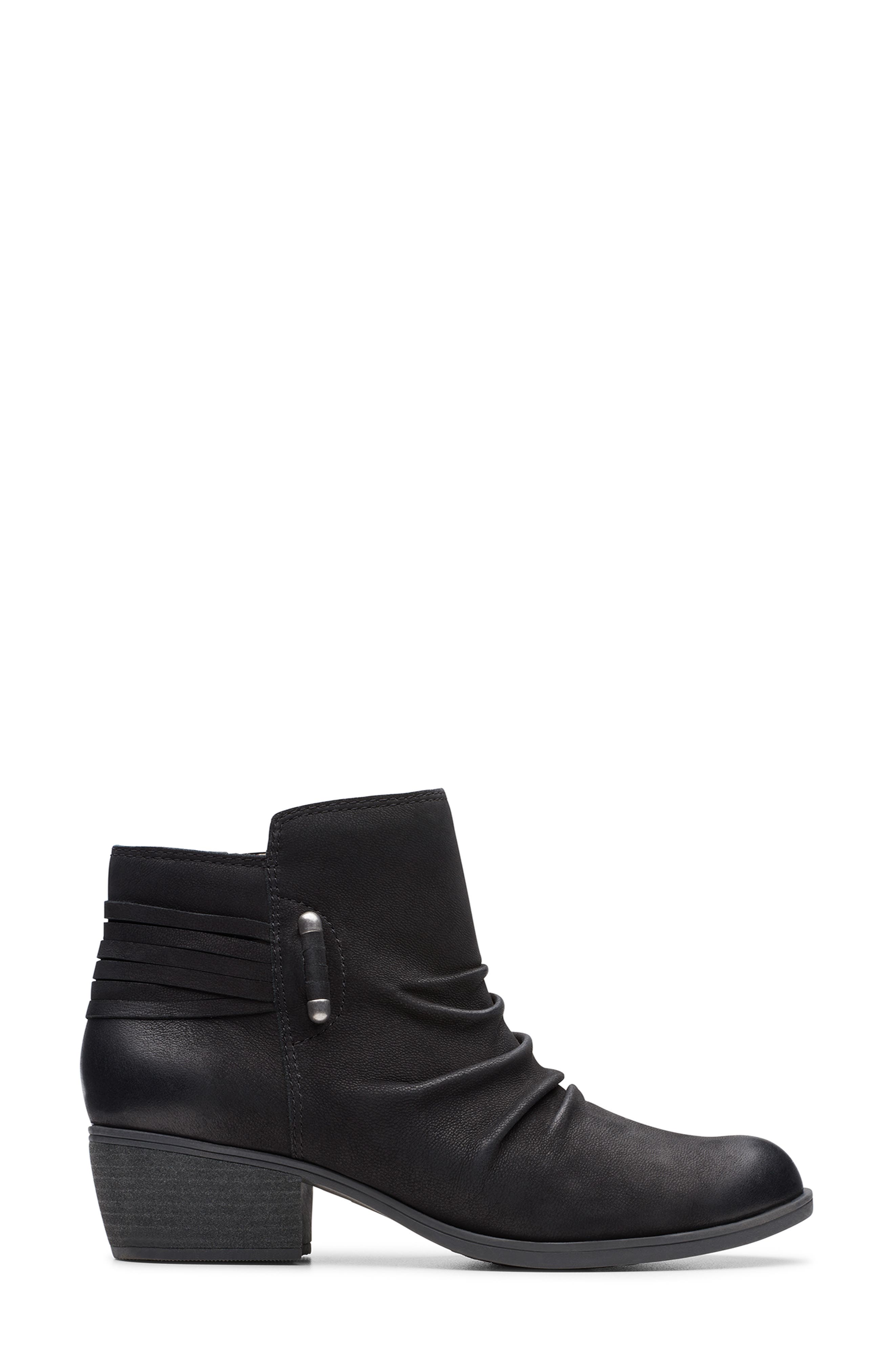 Clarks<sup>®</sup> Charlten Rosa Bootie, Alternate, color, 