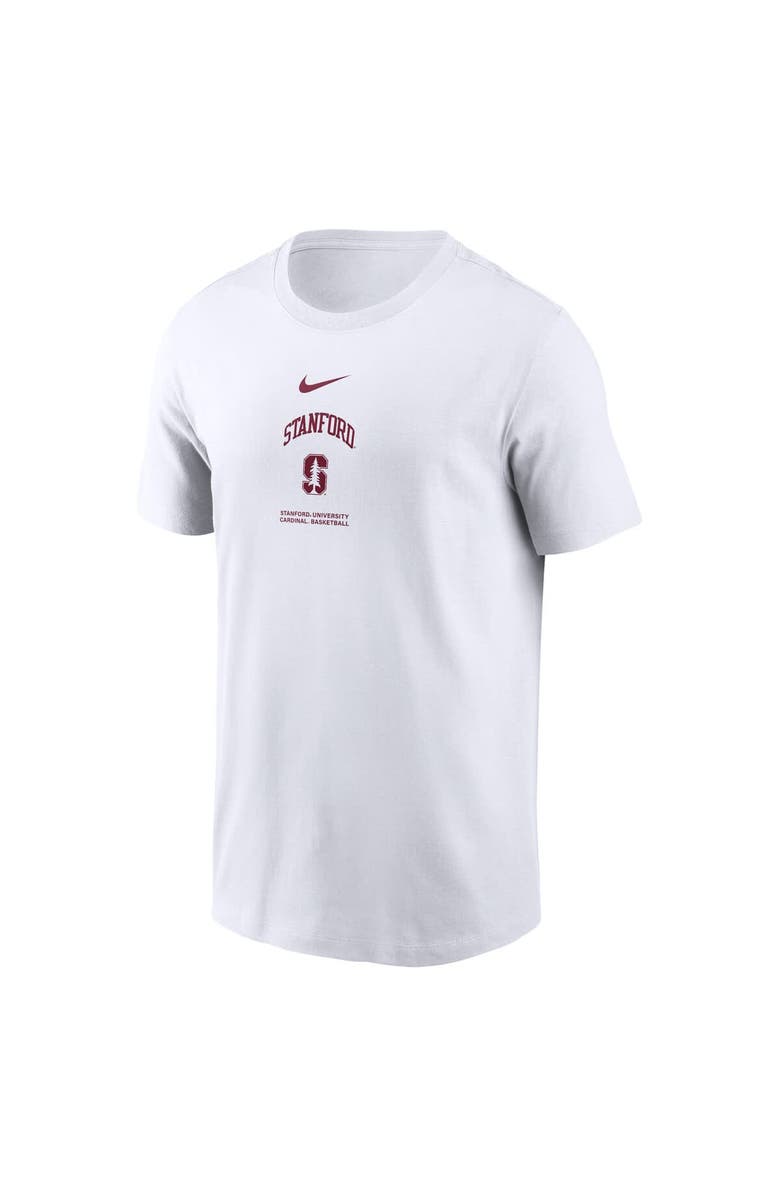 Nike Men's Nike White Stanford Cardinal On-Court Basketball T-Shirt, Alternate, color, White