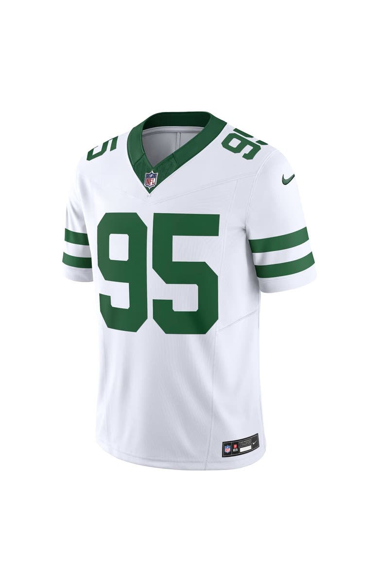 Nike Men's Nike Quinnen Williams Legacy White New York Jets Vapor F.U.S.E. Limited Jersey, Alternate, color, White