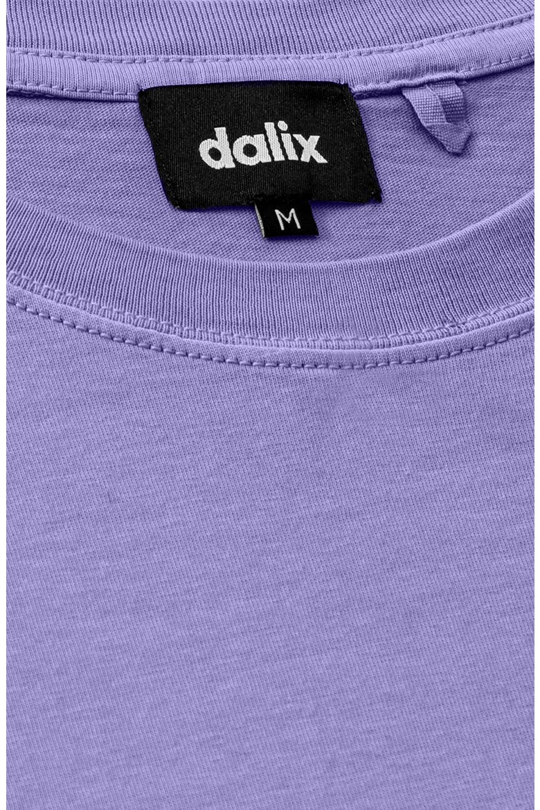 Mens Lil Alien Midweight Garment Dye Tee, Alternate, color, Purple Haze
