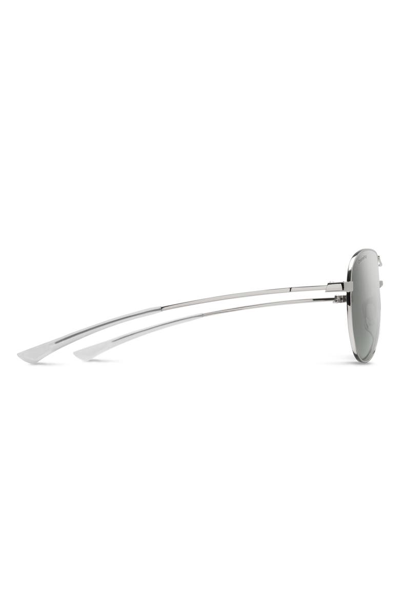 Smith Langley 60mm ChromaPop<sup>™</sup> Polarized Aviator Sunglasses, Alternate, color, 