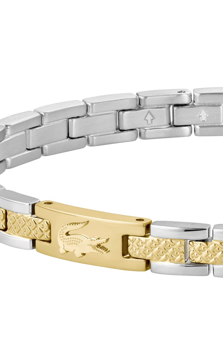 Lacoste Metropole Bracelet, Alternate, color, Two Tone