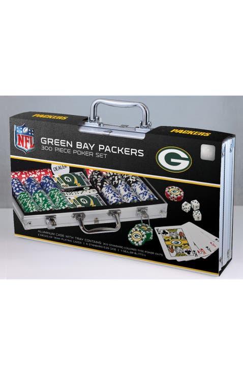 Green Bay Packers 300 Piece Poker Set